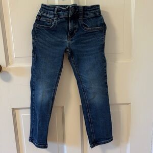Mini Boden Kids Slim Blue Jeans